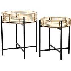 SIL Table d'Appoint - Set de 2