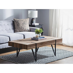 Beliani Table basse ADENA - Marron