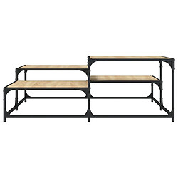 Acheter vidaXL Table Basse - Chêne Sonoma