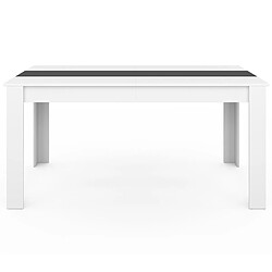 Acheter Idmarket Table à manger GEORGIA - Blanche et Grise