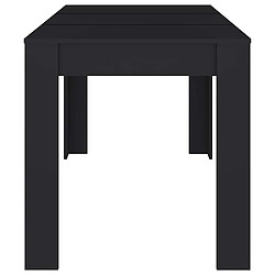 Acheter vidaXL Table à Manger - Noir