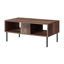 Avis Bestmobilier table basse rectangulaire - Marron