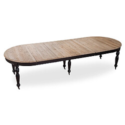 Acheter Table à manger ronde extensible - Noir