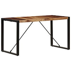 Avis VidaXL Table de salle à manger - Sesham massif