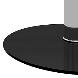 Acheter vidaXL Table basse Verre Noir