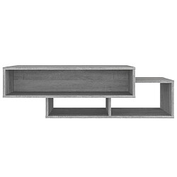 Acheter vidaXL Table basse Sonoma gris - 105x55x32 cm