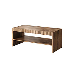 Avis Bestmobilier Come table basse rectangulaire - Marron