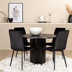 Venture home table Bianca - Noir pas cher