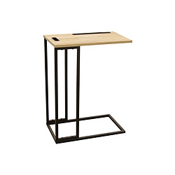 The Home Deco Factory Table d'appoint avec Support Tablette