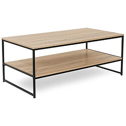 Idmarket market Table basse DETROIT - 113 cm