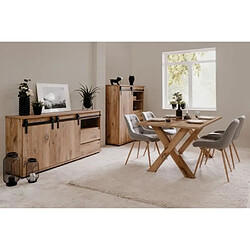 Cstore Table à manger MANZANO - Chêne flagstaff