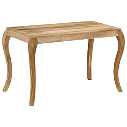 Avis VIDAXL Table Salle à Manger Manguier