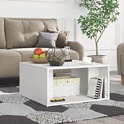 Avis VIDAXL Tables Basses Blanc
