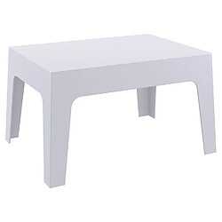 Alterego Table basse 'MARTO' - Grise claire