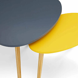 Idmarket MARKET GAIA - Gris/Jaune pas cher