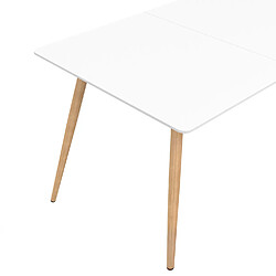 Idmarket MARKET Table SARA 120 cm Scandinave pas cher