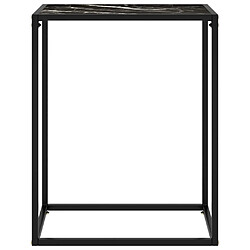 vidaXL - Console 60 x 35 x 75 cm - Noir