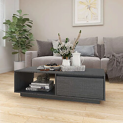 Table basse vidaXL - Gris