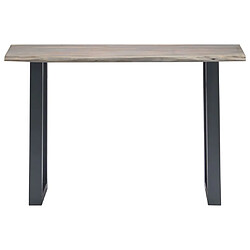 vidaXL Table console - Gris