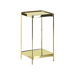 Beliani Table d'appoint ALSEA - Doré