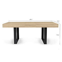 Table PHOENIX IDMARKET pas cher