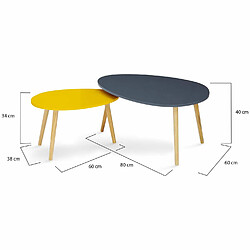 Acheter Idmarket MARKET GAIA - Gris/Jaune
