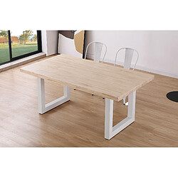 Pegane Table Rectangulaire Chêne