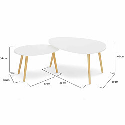Acheter Idmarket MARKET TB GAIA x2 Blanc