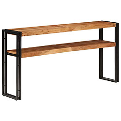 VIDAXL Table console bois d'acacia
