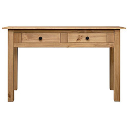 vidaXL Table Console Panama - Pin Solide