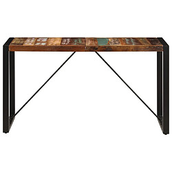 VIDAXL Table à manger Bois récupération