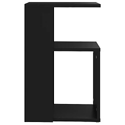 Acheter vidaXL Table d'appoint Noir 36x30x56 cm