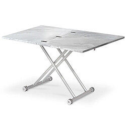 Table d'appoint relevable Philadelphia - Marbre