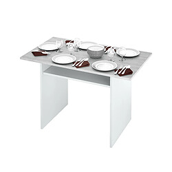 Alter Table à manger extensible - Blanc pas cher