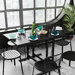 Blumie Table à manger extensible - Noir