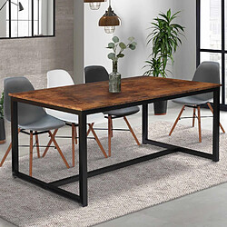 Idmarket MARKET Table DAYTON 150 cm