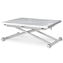 Table d'appoint relevable Philadelphia - Marbre