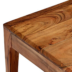 Acheter vidaXL Table basse Bois massif - 88x50x38 cm