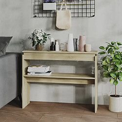 VidaXL Console - Chêne sonoma
