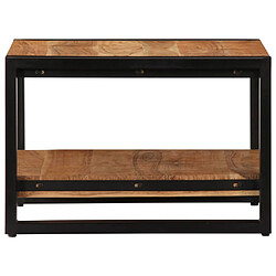Avis VIDAXL Table basse 60x60x40 cm Bois d'acacia