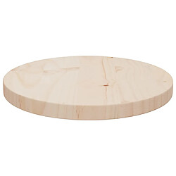 vidaXL Dessus de table en bois de pin massif