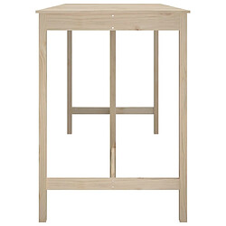 Acheter vidaXL Table de Bar Bois de Pin