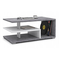 DUSINE Table basse ristoff béton - 90 cm