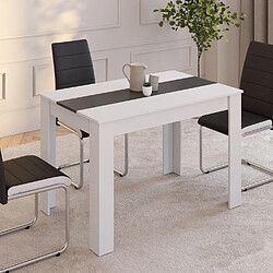 Idmarket Market Table à Manger ROZY - 6 Personnes - 110 cm