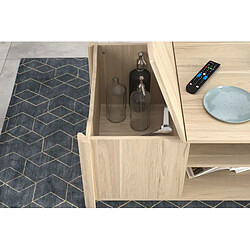 Acheter But Table basse Wendy avec coffre - imitation chêne