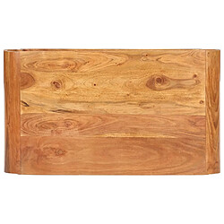 Acheter vidaXL Table basse - Bois d'acacia 90x50x30 cm
