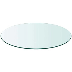 Avis VidaXL Dessus de Table Ronde Verre Trempé 500 mm