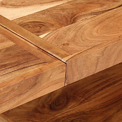 Avis VIDAXL Table console bois d'acacia