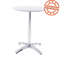 Alterego Plateau de Table RINGO - Rond Ø 70 cm Blanc