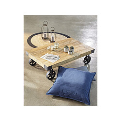 Atmosphera Table basse Silas - Bois de manguier